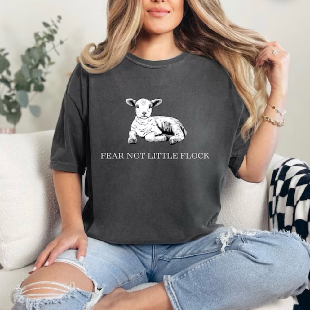 Faith based apparel , cotton top.